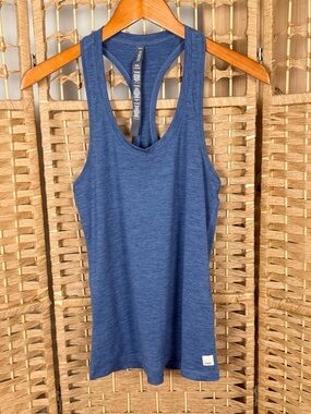 Vuori Lux Racerback Tank XS Blue